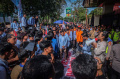 Aksi BEM Nusantara Sumsel Tuntut Perbaikan Ekonomi
