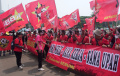 Aksi Peringati Hari Buruh Internasional di Jakarta