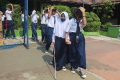 BPBD Jakarta Gelar Simulasi Mitigasi Gempa Bumi di SMPN 50 