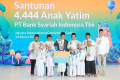 BSI Berikan Santunan Untuk 4444 Anak Yatim