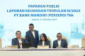 Bank Mandiri Bukukan Laba Bersih Rp 37,7 Triliun pada Kuartal III Bank Mandiri Bukukan Laba Bersih Rp 37,7 Triliun pada Kuartal III