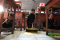 Bersih-bersih di SDN Bojongasih 02 Dayeuhkolot Pasca Banjir