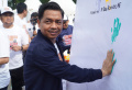 Deklarasi Damai dan Senam Sehat Bersama Bawaslu Kab Bekasi