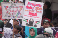 Demo Gaza di Depan Kedubes AS