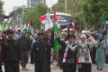 Demo Gaza di Depan Kedubes AS
