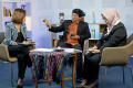 Diskusi bersama Prita Laura dan Prof Telisa Falianty