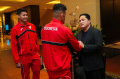 Erick Thohir Melepas Timnas Indonesia ke Australia 