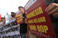 GMNI Demo di Kedubes AS Kutuk Serangan ke Iran