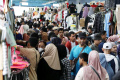 Geliat Pasar Tanah Abang Jelang Lebaran