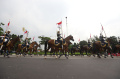 Gladi Bersih Penurunan Bendera Merah Putih
