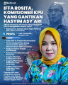 INFOGRAFIS Profil Komisioner KPU yang Gantikan Hasyim Asyari
