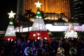 Jakarta Light Festival di Bundaran HI