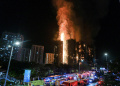 Kebakaran Apartemen di Hong Kong 44 Orang Tewas