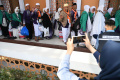 Kepulangan Jamaah Haji Kloter Pertama di Asrama Haji Surabaya