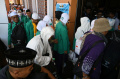 Kepulangan Jamaah Haji Kloter Pertama di Asrama Haji Surabaya
