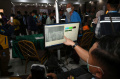 Kepulangan Jamaah Haji Kloter Pertama di Asrama Haji Surabaya