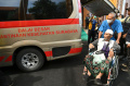 Kepulangan Jamaah Haji Kloter Pertama di Asrama Haji Surabaya