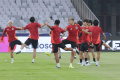 Latihan Timnas Jepang Jelang Hadapi Timnas Indonesia