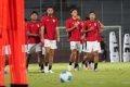Latihan Timnas U23 Indonesia Jelang Melawan Laos