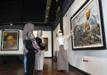 Pameran Lukisan Karakter Gus Dur Sambut Hari Santri 2024