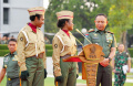 Panglima TNI Sambut 400 Siswa-siswi KKRI Wilayah Jayapura