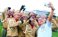 Panglima TNI Sambut 400 Siswa-siswi KKRI Wilayah Jayapura