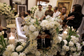 Pelayat di Rumah Duka Hotma Sitompul