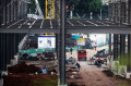 Pembangunan Proyek Pengembangan Stasiun Tanah Abang
