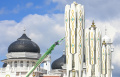 Perawatan Payung Elektrik Masjid Raya Baiturrahman Banda Aceh