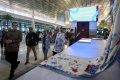 Perayaan Hari Batik di Bandara Soekarno Hatta