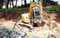 Perbaikan Turap Kali Ciliwung di Jakarta