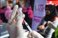 Polresta Malang Gelar Vaksinasi HPV dan Pap Smear