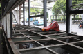 Potret Halte Transjakarta BNN Terbengkalai