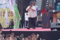 Prabowo Hadiri Peringatan Hari Buruh di Monas
