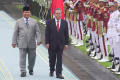 Prabowo Sambut Kedatangan PM RTT di Istana