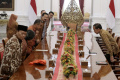 Presiden Jokowi Bertemu dengan Pimpinan MPR