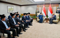 Presiden Prabowo Disambut Presiden Singapura Tharman Shanmugarat