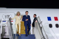 Presiden Prancis Emmanuel Macron Tiba di Indonesia
