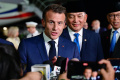 Presiden Prancis Emmanuel Macron Tiba di Indonesia
