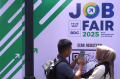Ribuan Pencari Kerja Serbu Job Fair 2025 di Bandung