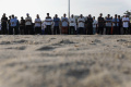 Salat Idul Adha di Pantai Lagoon Ancol