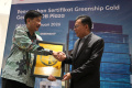 Sertifikat dan Plakat Greenship Existing Building Peringkat Gold