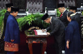 Sidang Paripurna MPR RI Pelantikan Presiden Prabowo Subianto