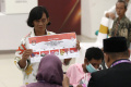 Simulasi Pemungutan Suara Pilkada DKI Jakarta 2024