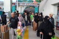 Suasana Arus Balik Stasiun Pasar Senen