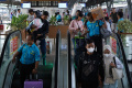 Suasana Arus Balik Stasiun Pasar Senen