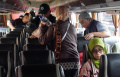 Suasana Mudik di Terminal Kalideres