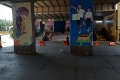 Suasana Sepi Pasar Tanah Abang saat Libur Lebaran