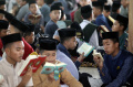 Tadarusan Santri di Medan