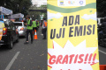 Uji Emisi Gratis Kendaraan Roda Empat di Kota Bandung